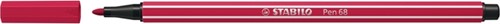 Viltstift STABILO Pen 68/50 donkerrood