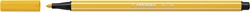 Viltstift STABILO Pen 68/44 geel