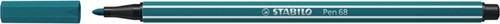 Viltstift STABILO Pen 68/51 turquoise blauw