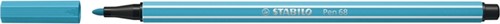 Viltstift STABILO Pen 68/57 azuur blauw