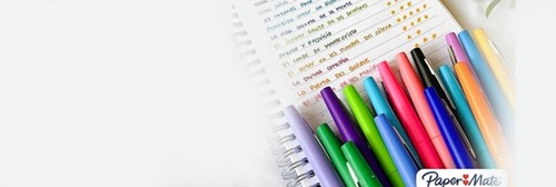 Fineliner Paper Mate Flair Candypop assorti 1.0mm set à 6 stuks-2