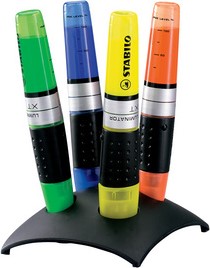 Markeerstift STABILO Luminator 7104-2 bureauset à 4 kleuren-2