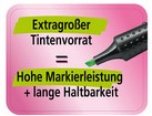 Markeerstift STABILO Luminator 71/04 assorti deskset à 4 stuks-3