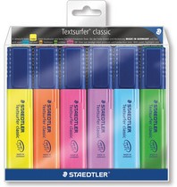 Markeerstift Staedtler 364 Textsurfer assorti 6stuks-3