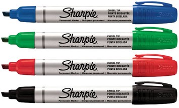 Viltstift Sharpie Pro rond zwart 1.5-3mm-2