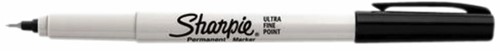 Viltstift Sharpie rond 0.5mm zwart blister à 2 stuks-2