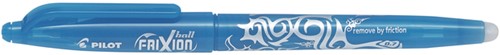 Rollerpen PILOT Frixion BL-FR7 lichtblauw-turquoise  0.35mm