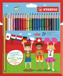 Kleurpotloden STABILO Color 979 kartonnen etui à 24 kleuren