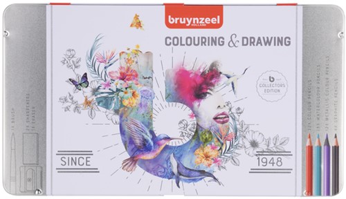 Kleurpotloden Bruynzeel 70-delig assorti