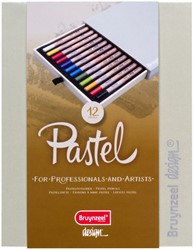 Pastelpotlood Bruynzeel Design met luxe bewaardoos set à 12 kleuren