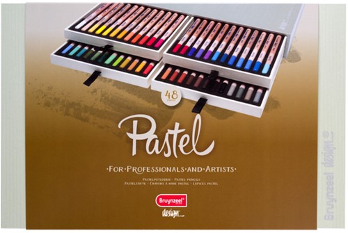Kleurpotloden Bruynzeel 8840 Design pastel 48stuks assorti