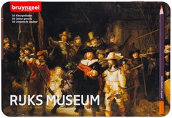Kleurpotloden Bruynzeel Rijksmuseum Rembrandt van Rijn ass blik à 50