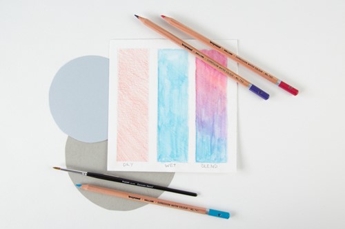 Kleurpotloden Bruynzeel Expression aquarel assorti blik à 36 stuks-3