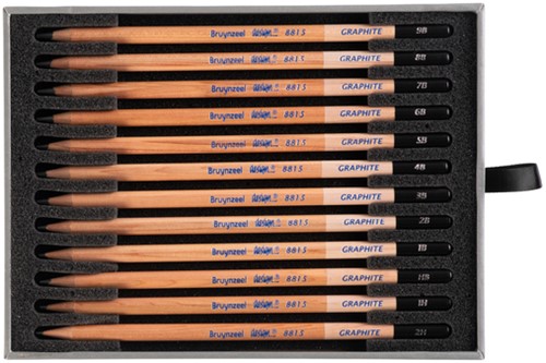 Potlood Bruynzeel Design 8815 12 hardheden-2