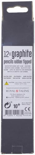 Potlood Bruynzeel 6021 Burotek HB met gum-3