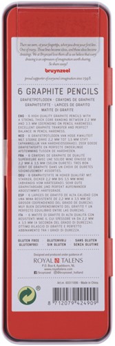 Potloden Bruynzeel Expression 6 hardheden in blik-3