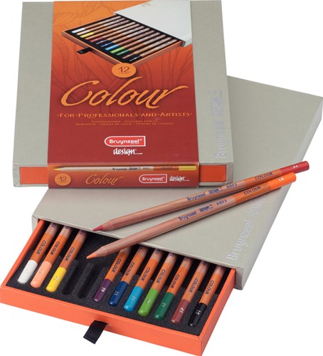 Kleurpotloden Bruynzeel Colour box 12stuks assorti
