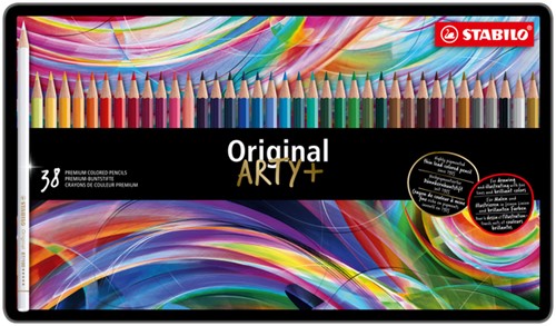 Kleurpotloden STABILO Original blik à 38 kleuren