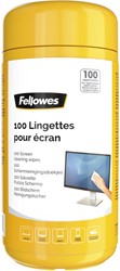 Reiniger Fellowes beeldscherm doekjes dispenser 100stuks