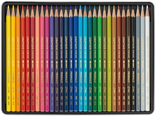 Kleurpotloden Caran d'Ache Prismalo 30stuks assorti-2