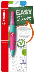Vulpotlood STABILO Easyergo HB 1.4mm rechtshandig blauw/neon oranje blister à 1 stuk-3