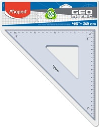 Geodriehoek Maped 45gr 32cm