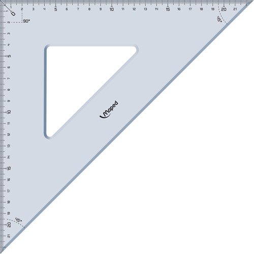 Geodriehoek Maped 45gr 32cm-2