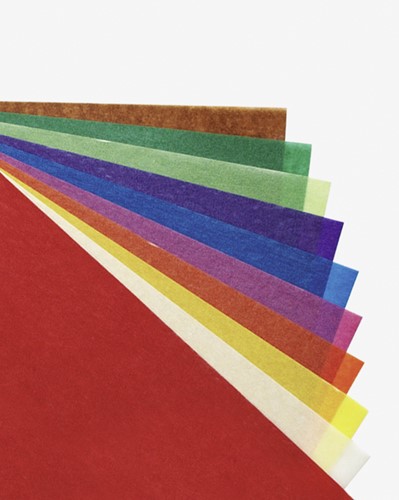 Transparant papier Folia 18.5x29.7cm 42gr 10 vel 10 kleuren-2