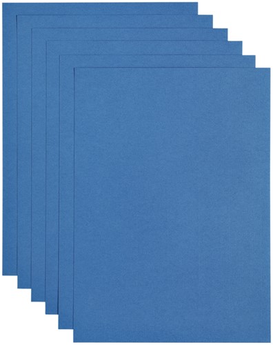 Kopieerpapier Papicolor A4 200gr 6vel royal blue