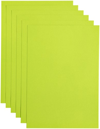 Kopieerpapier Papicolor A4 200gr 6vel appelgroen