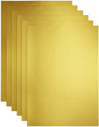 Kopieerpapier Papicolor A4 200gr 3vel goud