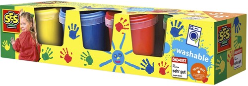 Vingerverf Creative 4 basiskleuren à 145ml
