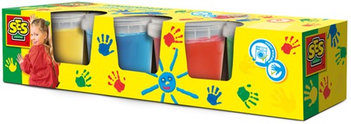 Vingerverf Creative 4 basiskleuren à 145ml