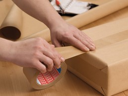 Verpakkingstape tesapack® papier ecoLogo® 50mx50mm bruin-3