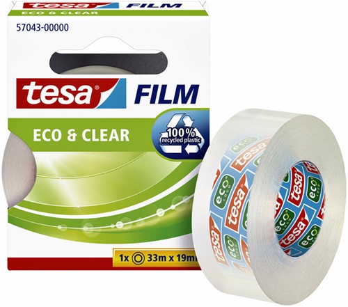 Plakband Tesa film Eco 19mmx33m
