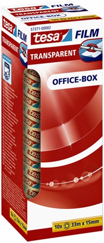 Plakband Tesa film 15mmx33m transparant