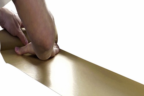 Afdekpapier zelfklevend 22,5cm x 50m bruin-2