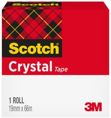 Plakband Scotch Crystal 600 19mmx66m