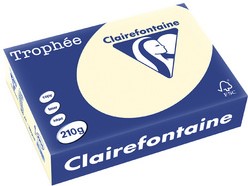 Kopieerpapier A4 210gr kardinaal rood pak/250vel