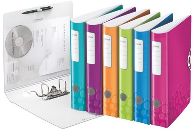 LEITZ Ordner Active WOW, 180 Grad, 80 mm, grün-2