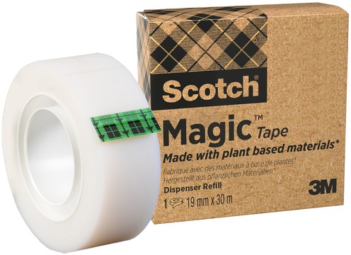 Onzichtbaar plakband Scotch Magic 900 19mmx30m