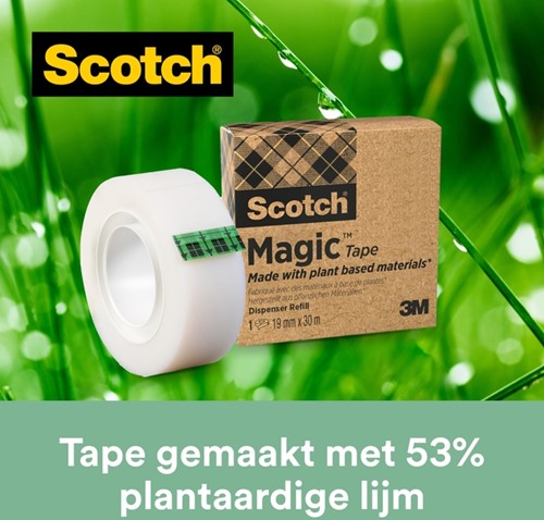 Onzichtbaar plakband Scotch Magic 900 19mmx30m-2