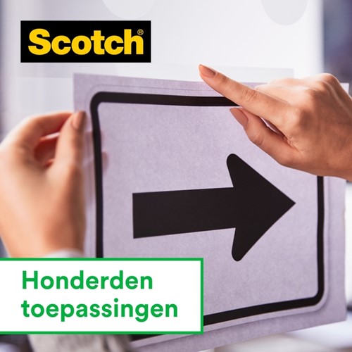 Plakband Scotch Magic 810 onzichtbaar 19mmx33m-2