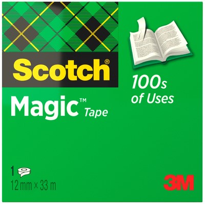 Plakband Scotch Magic 810 onzichtbaar 12mmx33m