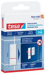 Dubbelzijdige powerstrip Tesa tegels en metaal 3kg-3