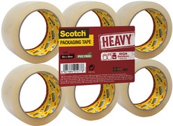 Verpakkingstape Scotch Secure Seal 50mmx66m transparant 6 rollen-3