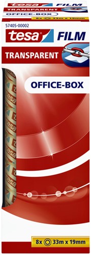 Plakband Tesa film 19mmx33m transparant-2
