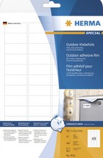 Etiket Herma 9535 A5 210x148mm polyester 20stuks wit-3