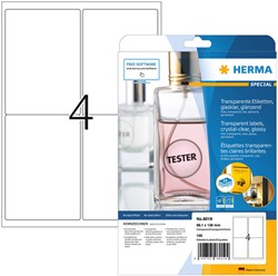Etiket Herma 8019 99.1x139mm 100st transparant