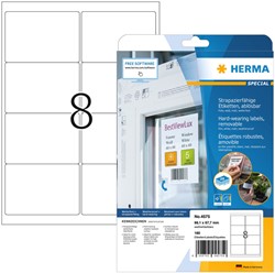 Etiket Herma 4575 99.1x67.7mm 160stuks wit